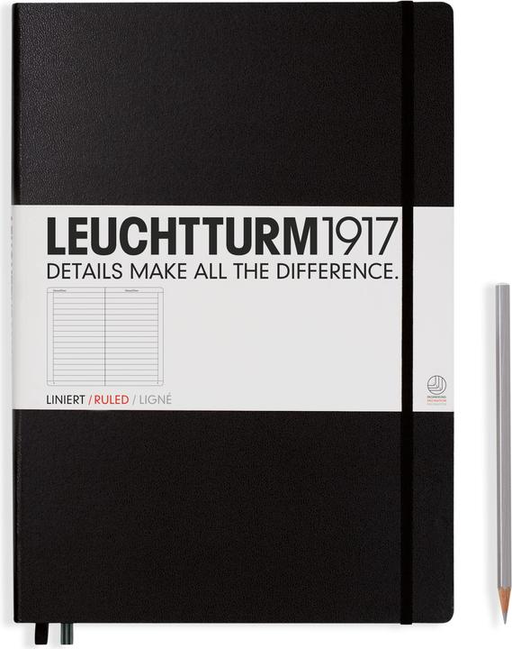 Produktbild Leuchtturm1917 Master Classic, Hardcover (A4, Liniert, Harter Einband)