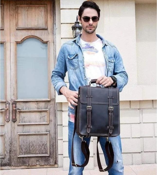 Image du produit Only-Bags.Store Sac à dos en cuir vintage, sac à dos en cuir