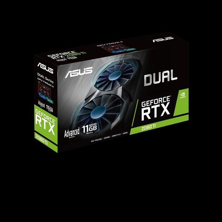 Produktbild ASUS GeForce RTX 2080 Ti DUAL A11G (11 GB)