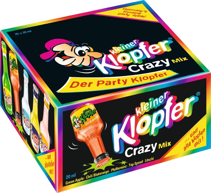 Produktbild Kleiner Klopfer Crazy Mix (25 x 2 cl)