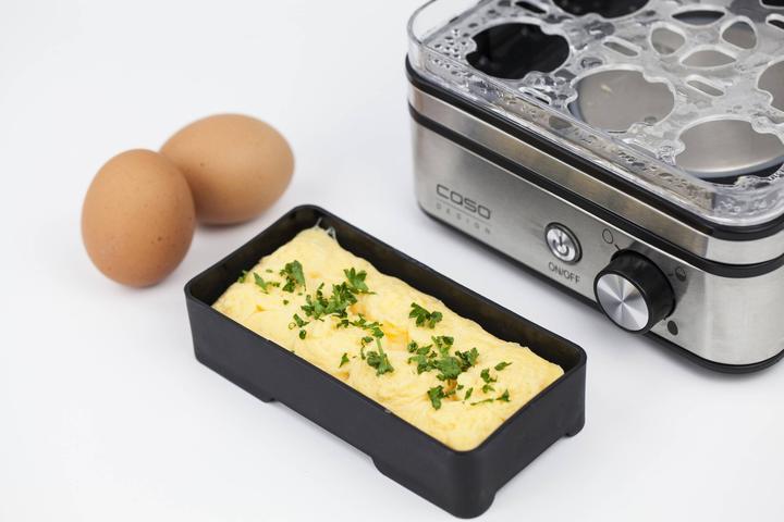Actual product image Caso E9 Egg boiler 8 eggs stainless steel (EU plug)