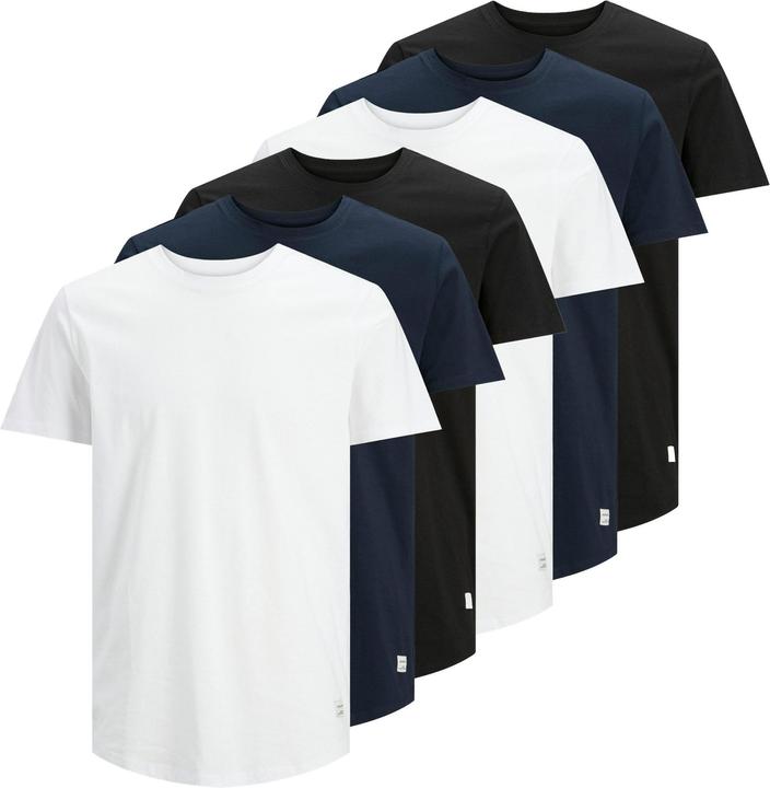 Jack & Jones Jjenoa Tee 6pk (S)