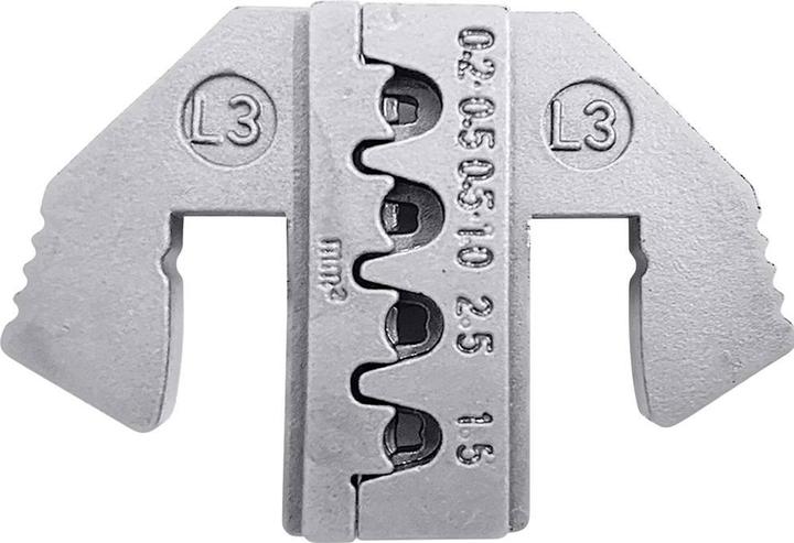 Actual product image Toolcraft TO-9627225 Crimpeinsatz JPT 2.8K Kontakt (SWS), JPT Flachkontakt 0.2