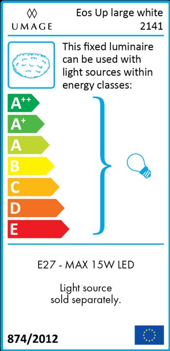 Label énergétique Umage Eos Up