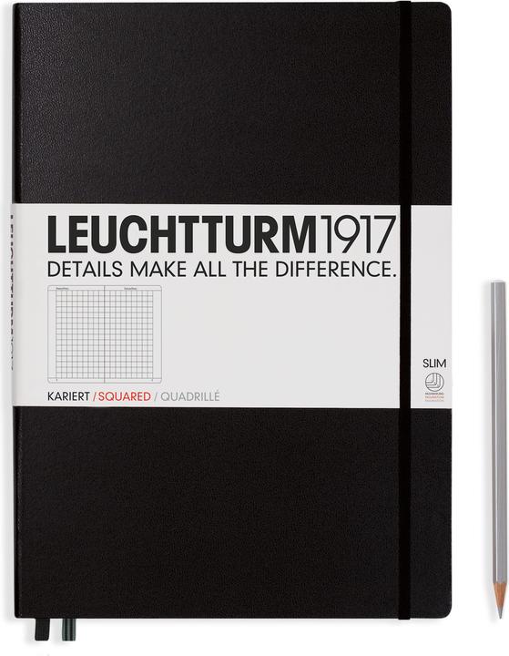 Image du produit Leuchtturm1917 Master Slim, couverture rigide (A4, Quadrillé, Couverture rigide)