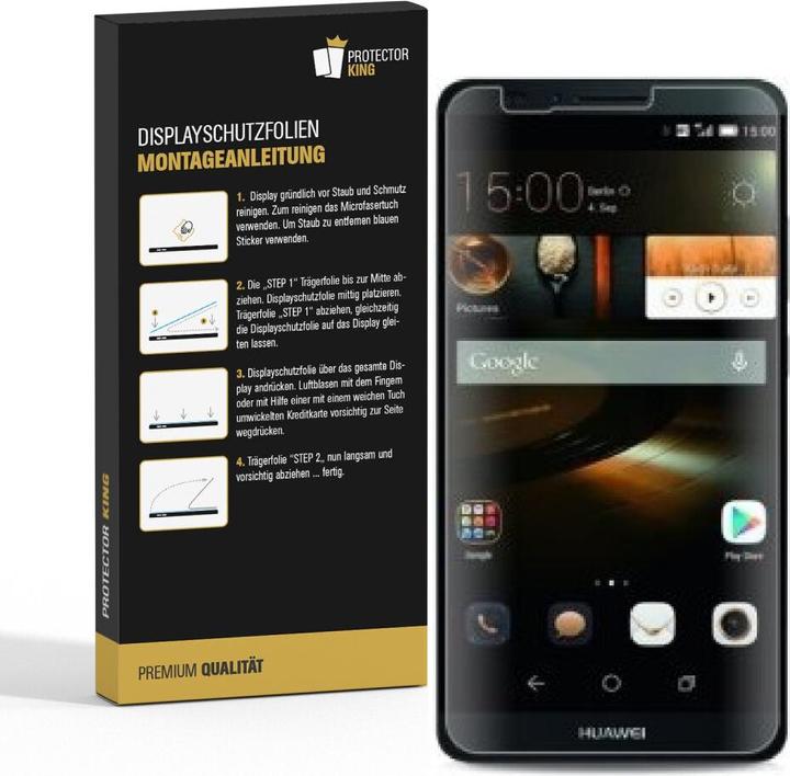 Produktbild Protectorking 3x Displayschutz HD Klar (3 Stück, Huawei Ascend Mate 7)