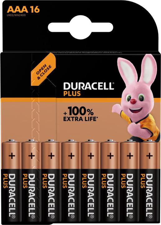 Duracell Batterie Plus AAA (16 Stk., AAA)