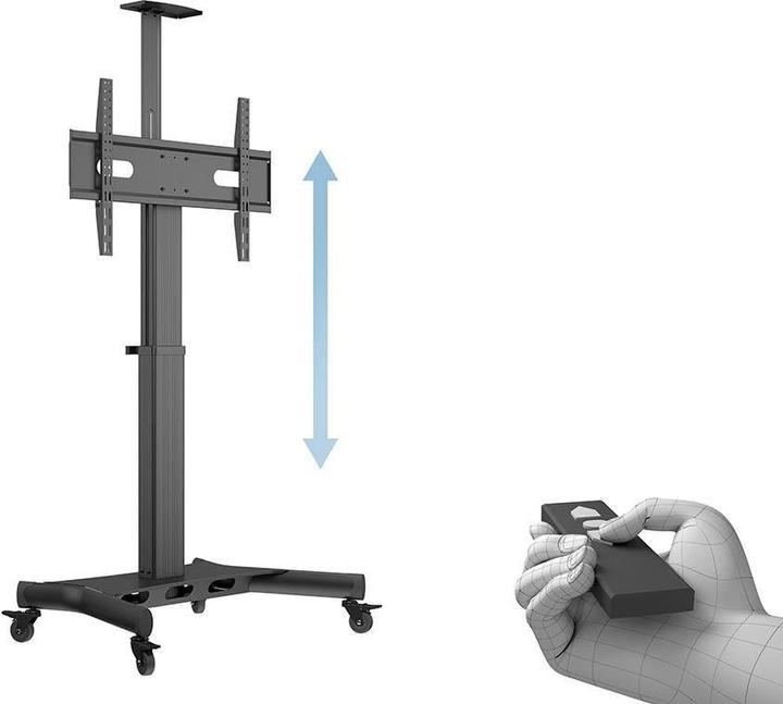 Produktbild Multibrackets Standfuss elektr. 32-75", max 60 kg, schwarz (75", 60 kg)