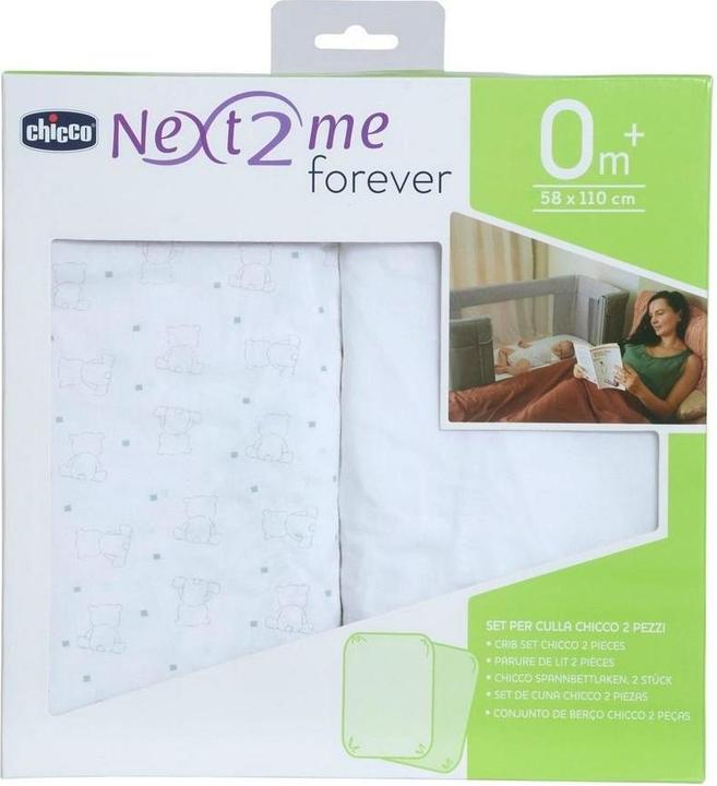 Actual product image Chicco Next2Me Forever Bassinet Bedding Set (58 x 110 cm)