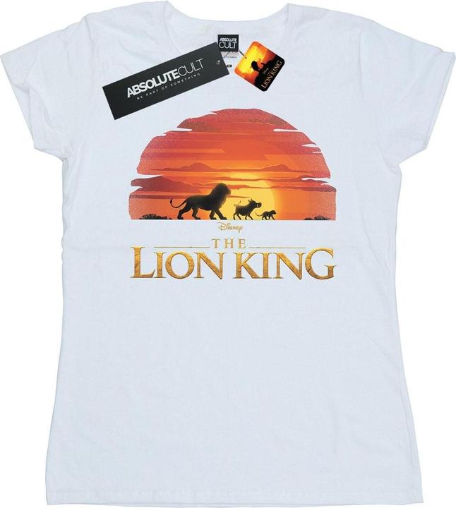 Disney The Lion King Movie Sunset Logo TShirt (S)