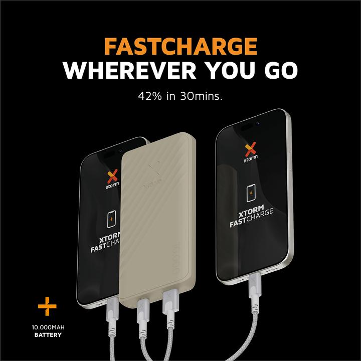 Actual product image Xtorm Go2 Series (10000 mAh, 15 W, 37 Wh)