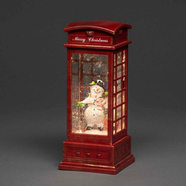 Produktbild Konstsmide Telefonzelle mit Schneemann