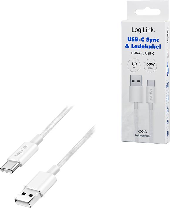 Immagine prodotto LogiLink Prüfen (1 m, USB 2.0, 60 W)