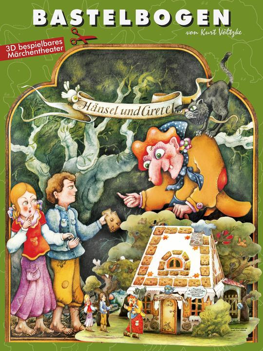 Produktbild Völtzke:Hänsel und Gretel Bastelbogen