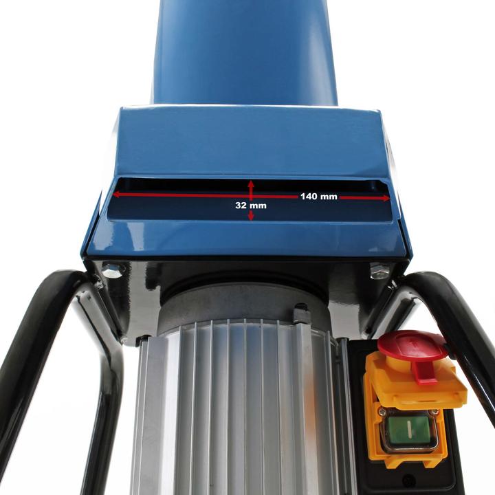 Produktbild Wiltec Obsthäcksler 1100W 1,5PS 2800U/min 1000kg/h Stahl Obstmühle Kernobst
