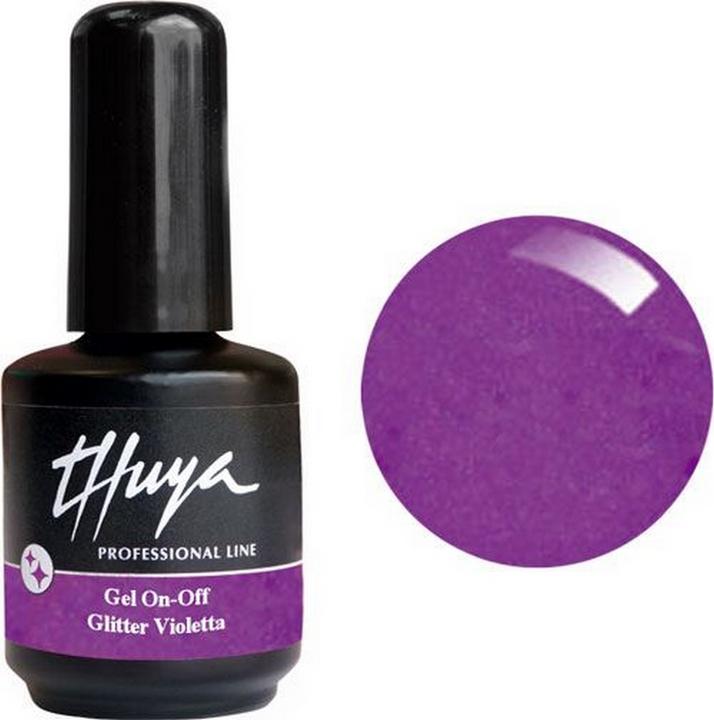 Thuya Gel-On-Off "Glitter Violet"
