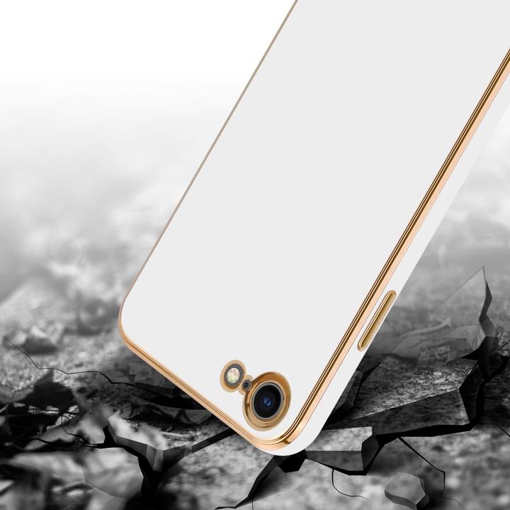Actual product image Cadorabo Case for Apple iPhone 7 / 7S / 8 / SE 2020 in TPU with camera protection LM130 Style (Apple iPhone 7, Apple iPhone SE (2nd Gen))