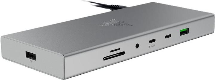 Razer NB Acc Dock USB-C 4 Mercury (RC21-02280200-R3EK) (USB-C, 14 Ports)