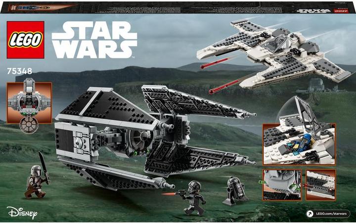 Image du produit LEGO Mandalorian Fang Fighter vs. Tie Interceptor (75348, LEGO Star Wars)