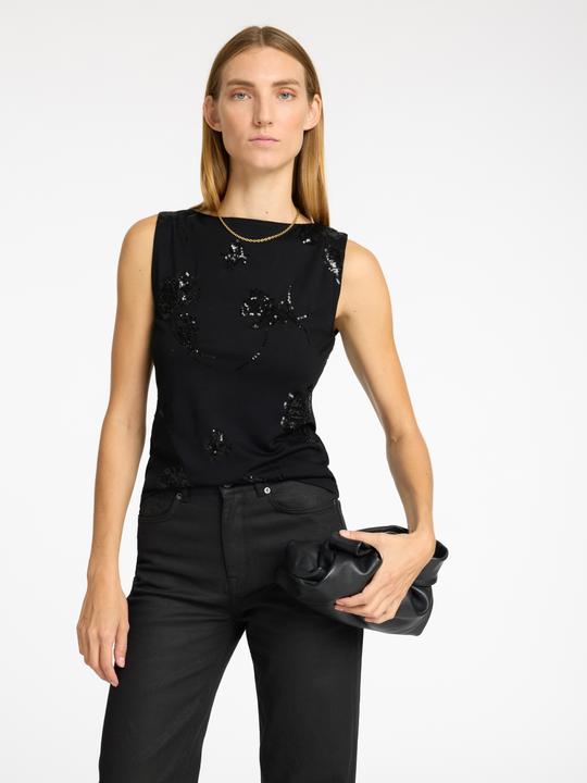 Actual product image Selected Femme Sequin top (L)