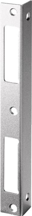 Productafbeelding BKS Schuine slagplaat S401 staal zilver HT schuin W20xL190mm schuine diepte 20 mm DIN links / rechts (Deurgreep)
