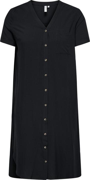 Only CARNEWDENIZIA Langes Kleid Hemdblusenkleid (48)