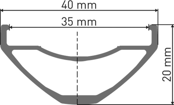Immagine prodotto DT Swiss H 612 Cerchio ibrido 27,5 (27.50")
