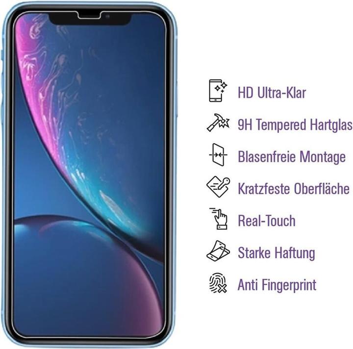 Produktbild Protectorking 2x UV Liquid Echtes Tempered 9H Panzerhartglas 3D KLAR (2 Stück, Apple iPhone 11 Pro Max)