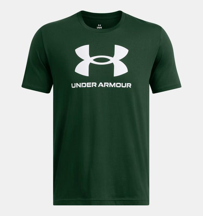 Actual product image Under Armour Koszulka męska Sportstyle Logo zielona 1382911 301 XL (XL)
