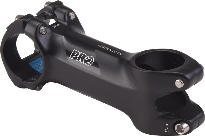 Actual product image PRO STEM PLT 80MM ALUMINIUM, BLACK, 31.8MM, 10 DEGREES (80 mm, 31.80 mm)