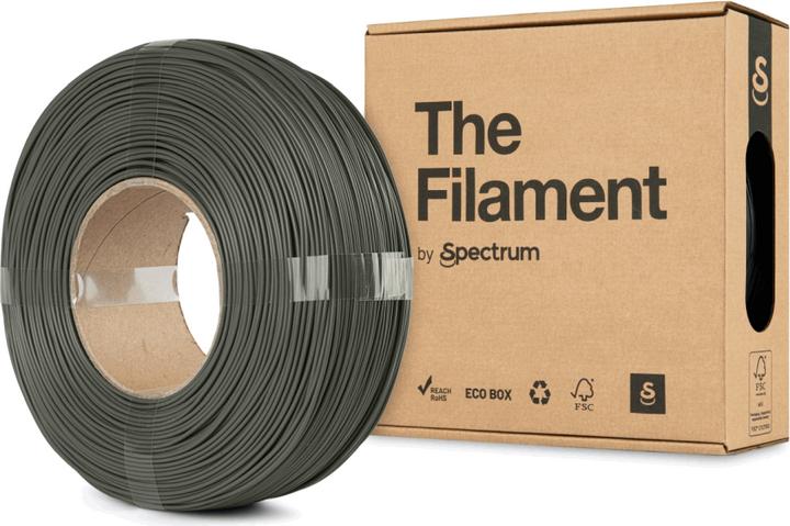 Immagine prodotto Il filamento ReFill PLA HS 1,75 mm MOSS GREY 1kg (PLA, 1.75 mm, 1000 g, Grigio)