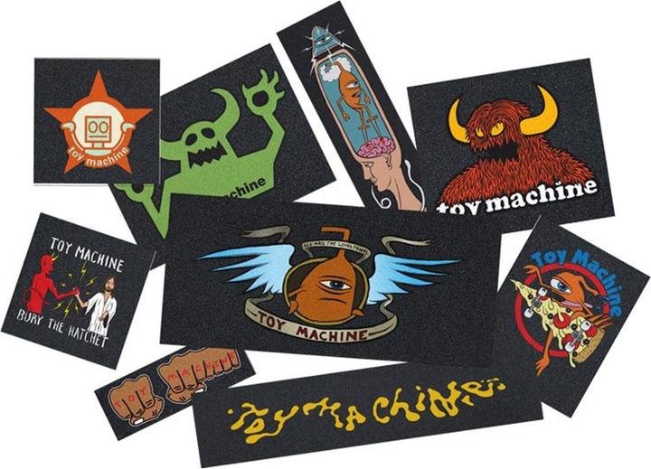 Immagine prodotto Toy Machine Grip Sticker Serie #2 (confezione da 6)