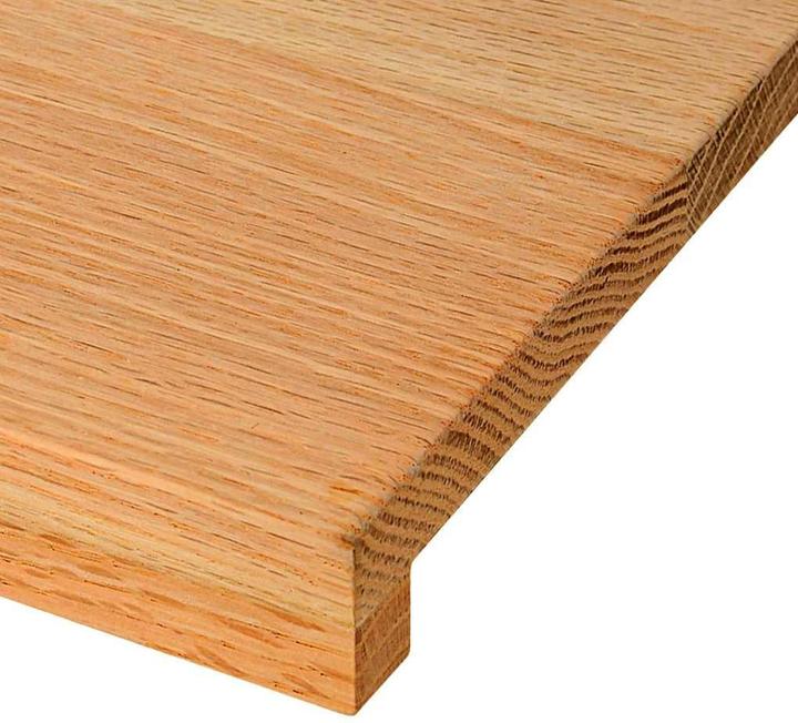 Produktbild VidaXL Treppenstufen 12 Stk. Hellbraun 80x30x2 cm Massivholz Eiche