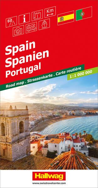 Produktbild Spanien / Portugal Strassenkarte 1:1 Mio