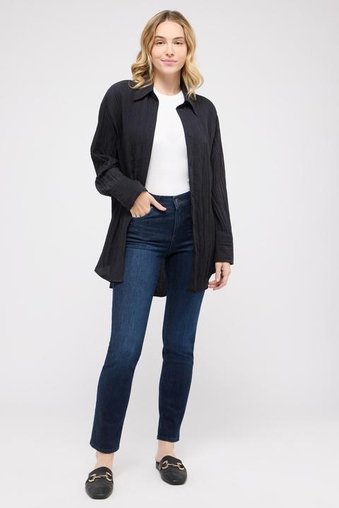 Actual product image Angels Cici Jeans Straight dark indigo used (W34/L30)