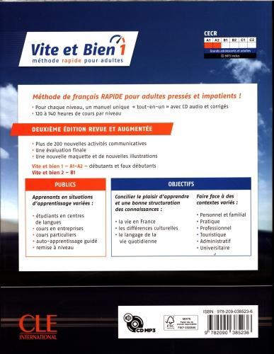Produktbild Cle Vite et Bien 1 A1/A2 Manuel + Clé + CD (Französisch, Miquel Claire, 2018)