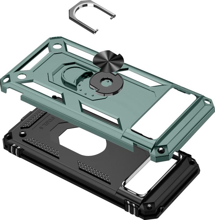 Actual product image Avizar Shockproof Mobile Phone Case with Ring Series (Google Pixel 8a)