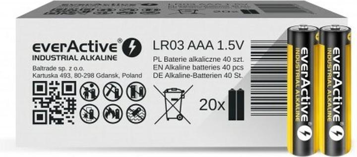 Produktbild Everactive Industrial (40 Stk., AAA, 1100 mAh)
