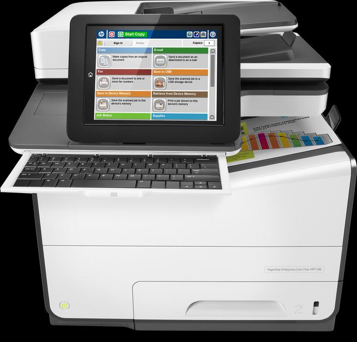 Produktbild HP Enterprise MFP 586z (Tintenpatrone, Farbe)