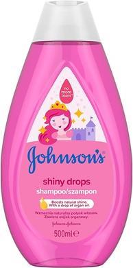 Actual product image Johnsons Shiny Drops (500 ml, Liquid shampoo)