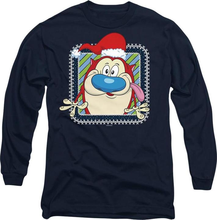 Produktbild Ren & Stimpy Festive TShirt weihnachtliches Design (S)