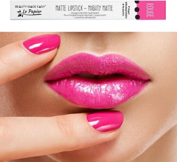 Image du produit Le Papier rouge à lèvres Mighty Matte, blush (Rouge)