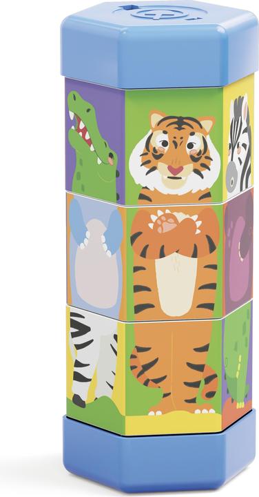 Immagine prodotto Quercetti Twist Puzzle Animali Tubo Mix and Match, 2582 (2 pezzi)