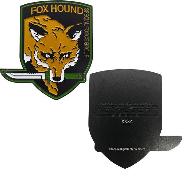 Image du produit Fanattik Metal Gear Solid Lingot Foxhound Insignia Édition limitée