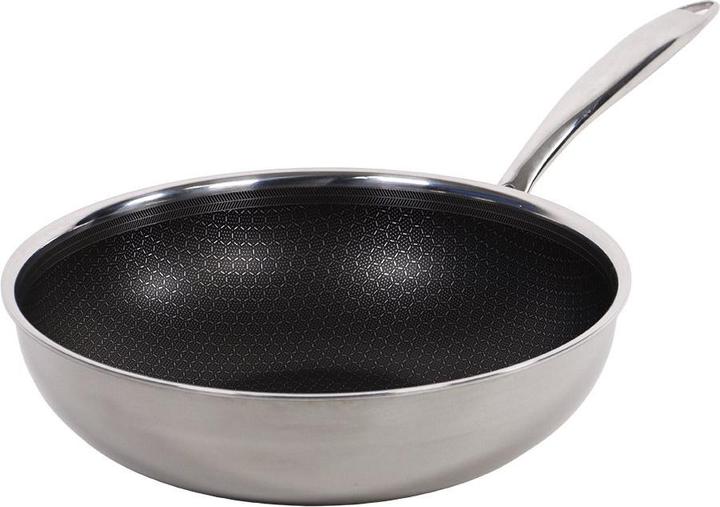 Produktbild Stock Sobczyk - Hybrid Wok Ø28cm (28 cm, Wok Pfanne, Stahl)
