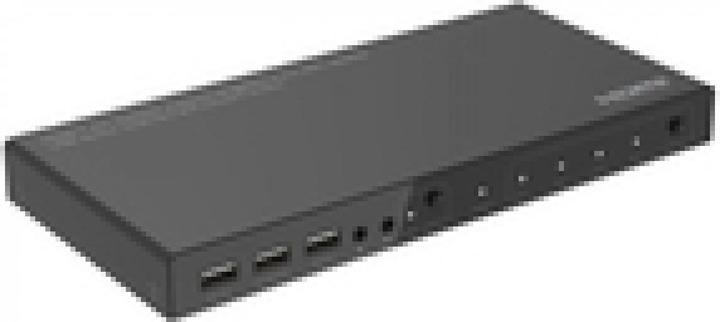 Actual product image MicroConnect 4K@60Hz HDMI KVM switch, 4x1