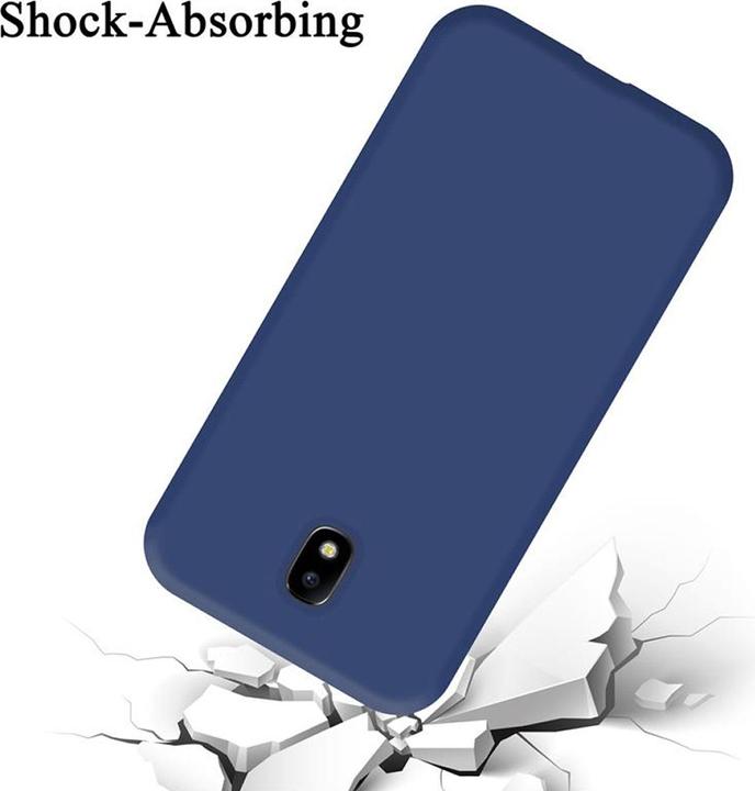Actual product image Cadorabo TPU Liquid Silicone Case Cover (Samsung Galaxy J7 2017)