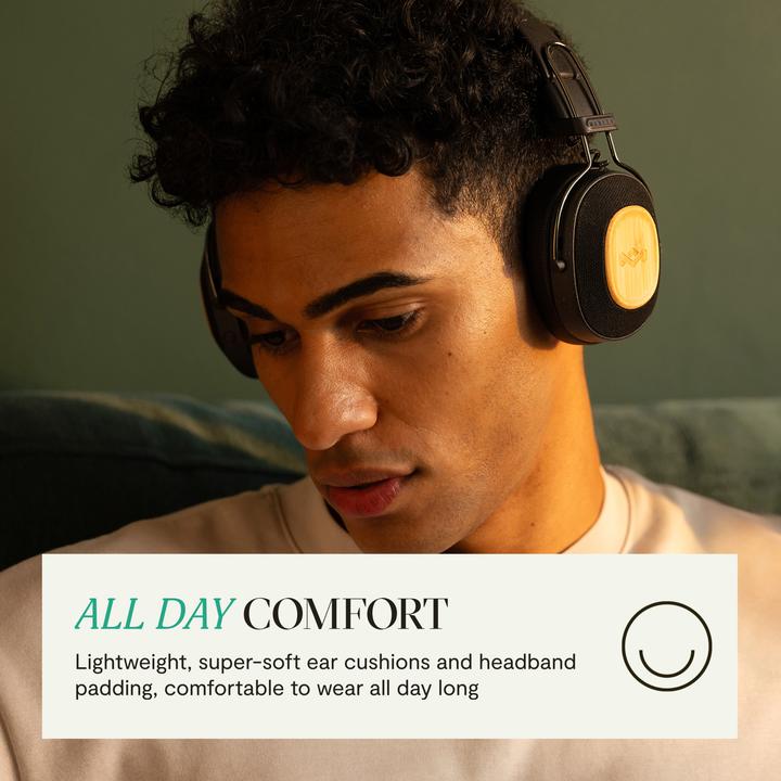 Actual product image House of Marley Positive Vibration Bluetooth headphones (50 h)