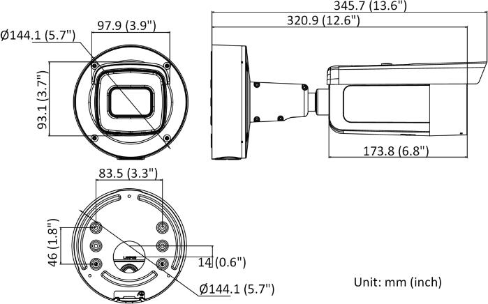 Actual product image Hikvision DS-2CD2646G2-IZS (2688 x 1520 pixels)
