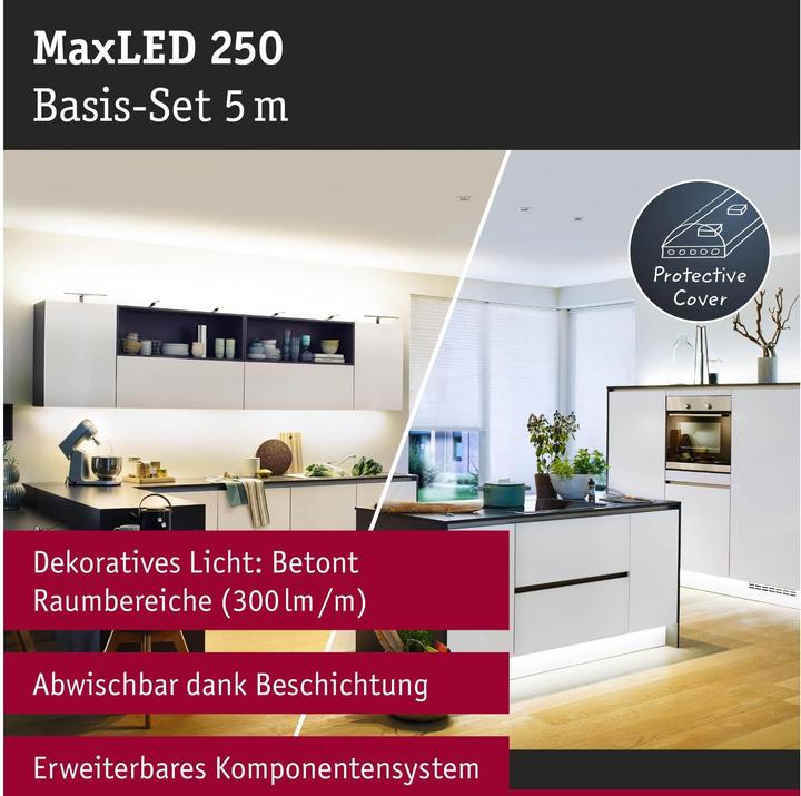 Produktbild Paulmann MaxLED 250 Stripe Set (Weiss, 500 cm, Indoor)